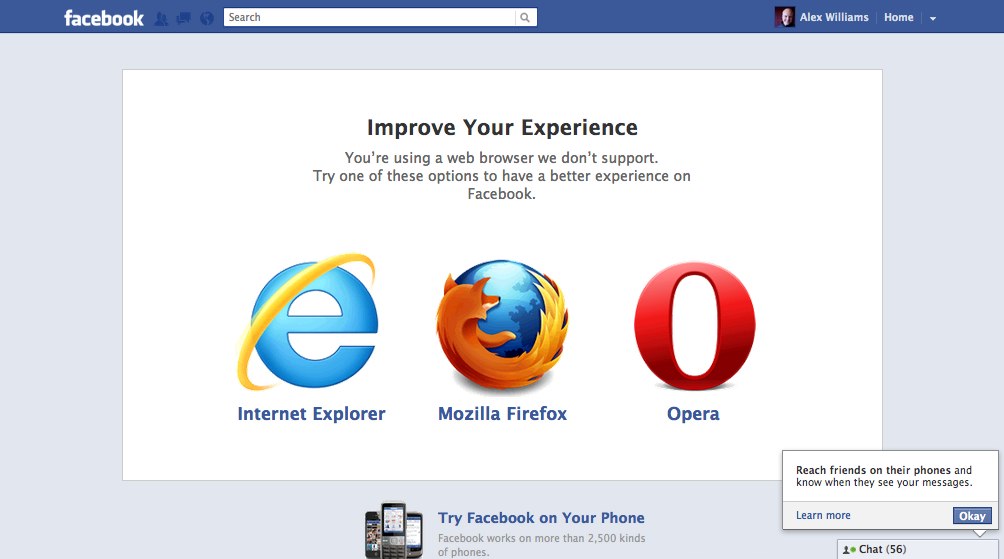 Safari OS X: Fix Facebook web login buttons not working anymore