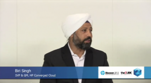 Biri Singh, SVP and GM of HP Converged Cloud