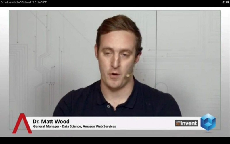 Matt Wood AWS - SiliconANGLE