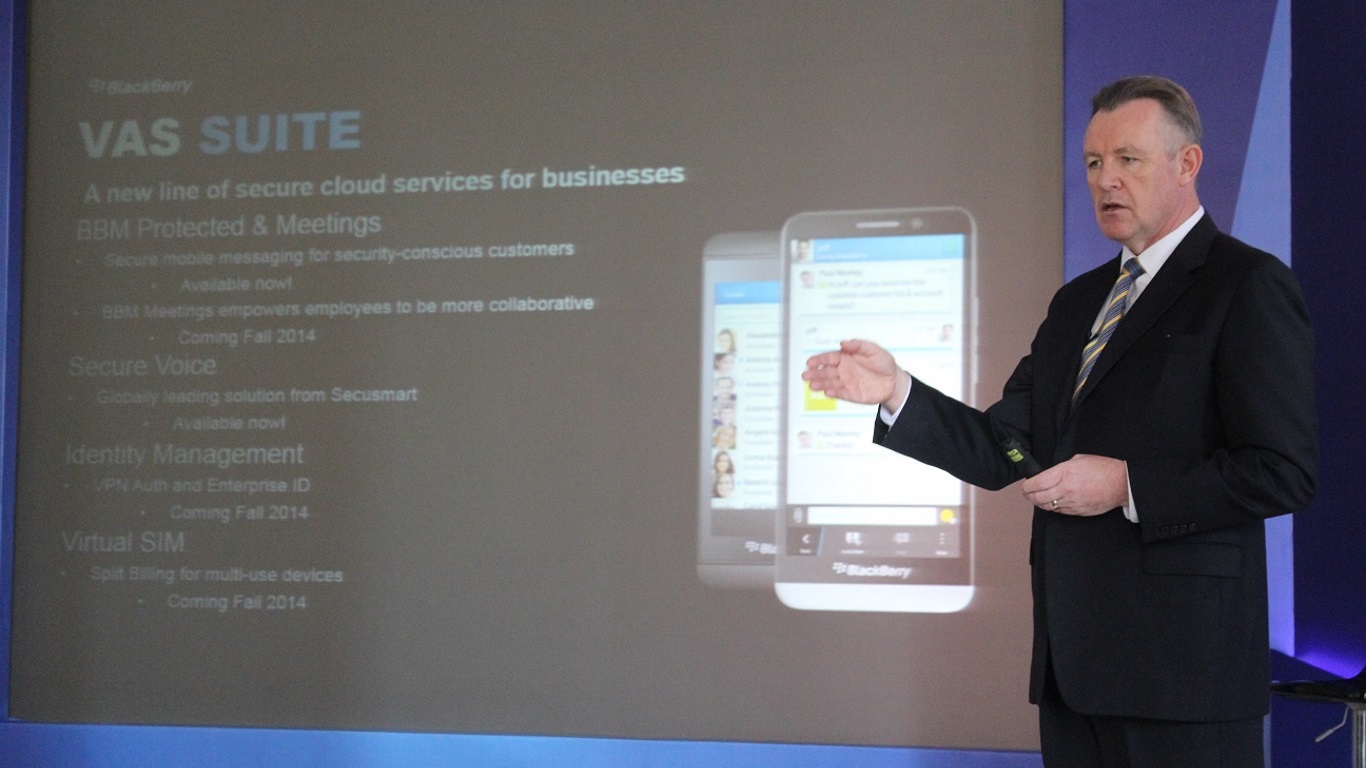 John Sims - President Global Enterprise Services BlackBerry