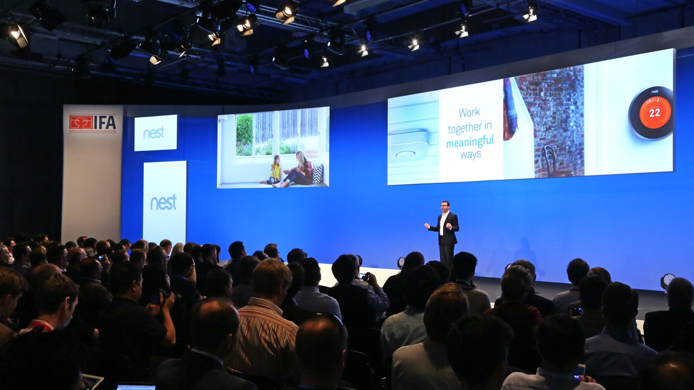 Nest Co-Founder Matt Rogers Give The Keynote At IFA 2014 Event