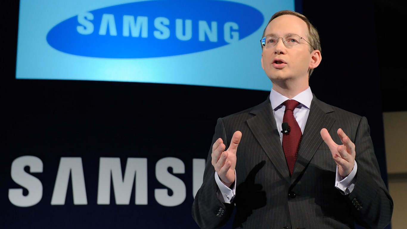 Samsung Electronics North America Executive Vice President David Steel