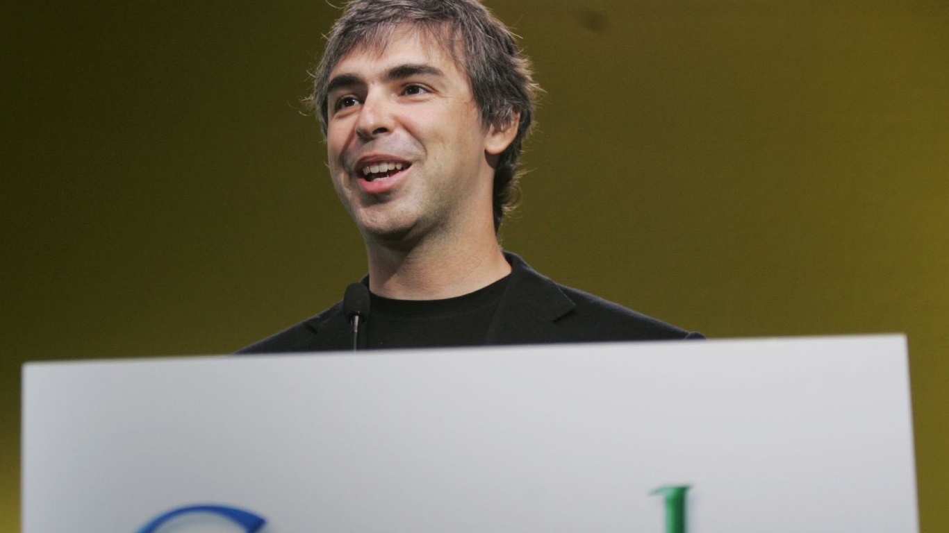 Google Head Honcho Larry Page