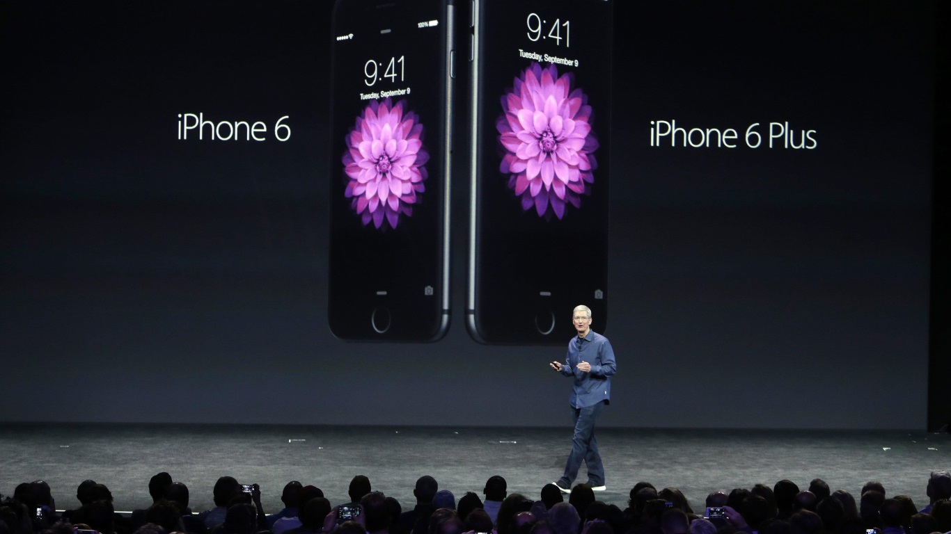 Apple CEO Tim Cook Announces The iPhone 6