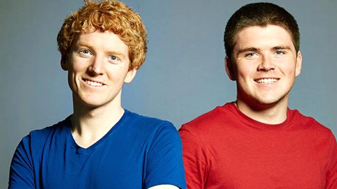 Stripe Founders - John Collison and Patrick Colliso