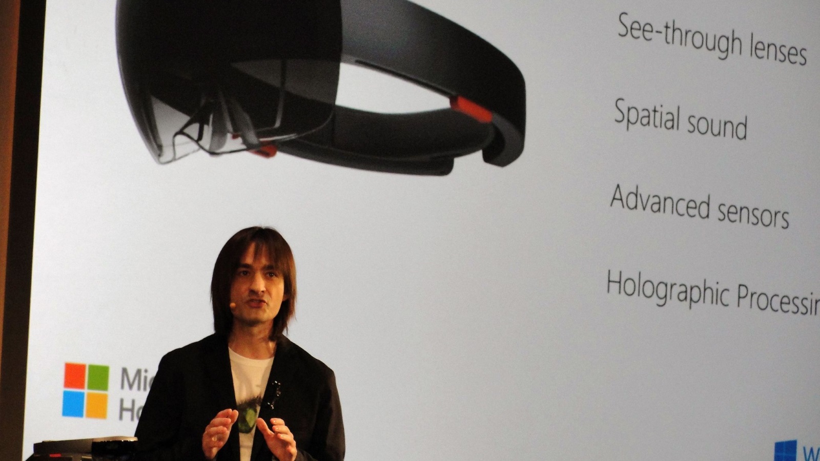 Microsoft's Alex Kipman Introducing HoloLens