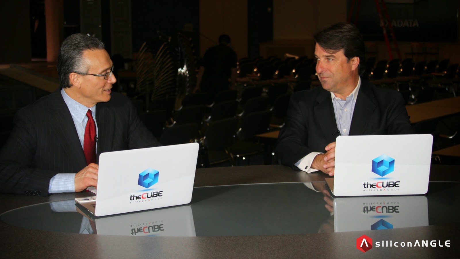 John Furrier and David Vellante in theCUBE