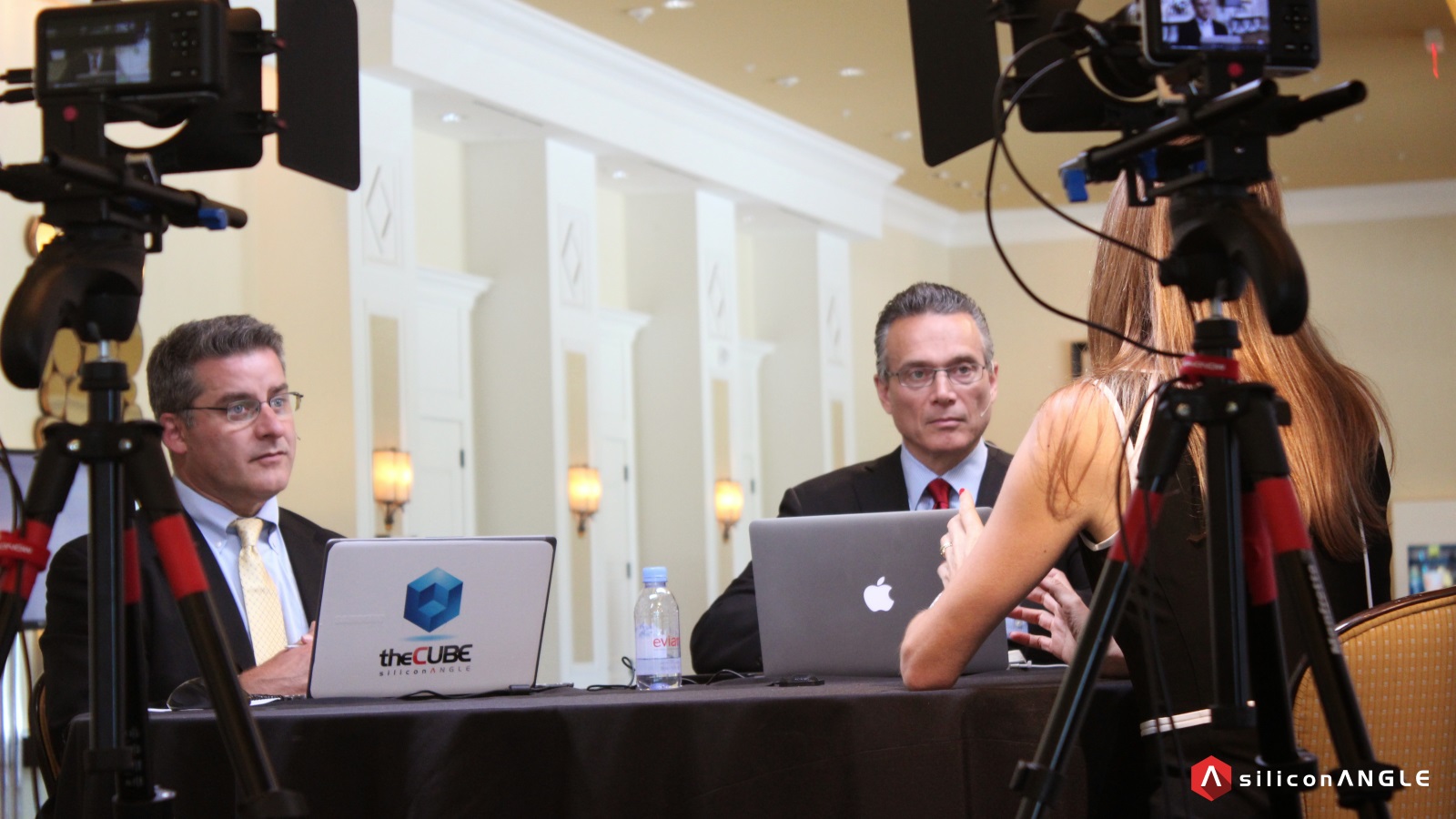 David Vellante and Jeff Frick in theCUBE at IBM Vision 2015