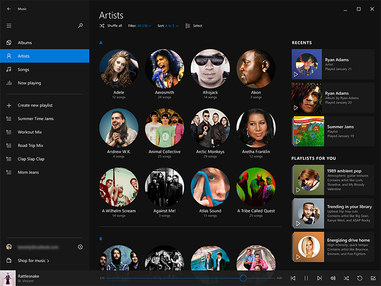 Music - Microsoft Apps