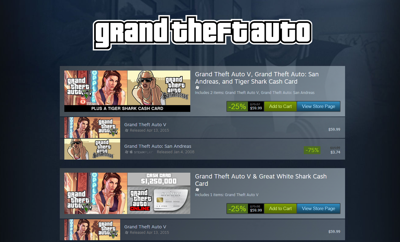 Grand Theft Auto V on Steam