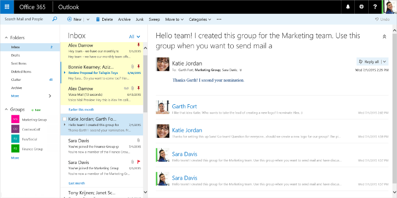 Microsoft revamps Outlook to help Office 365 users become more ...