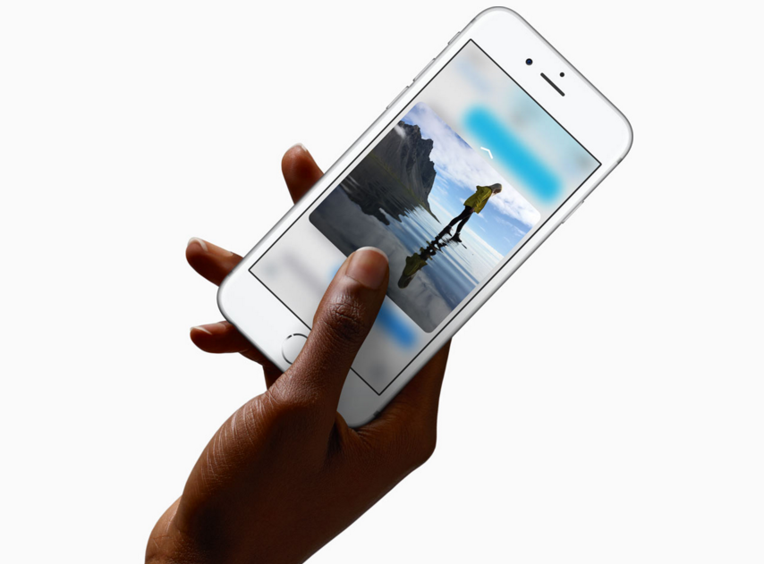 Apple убрали 3d touch