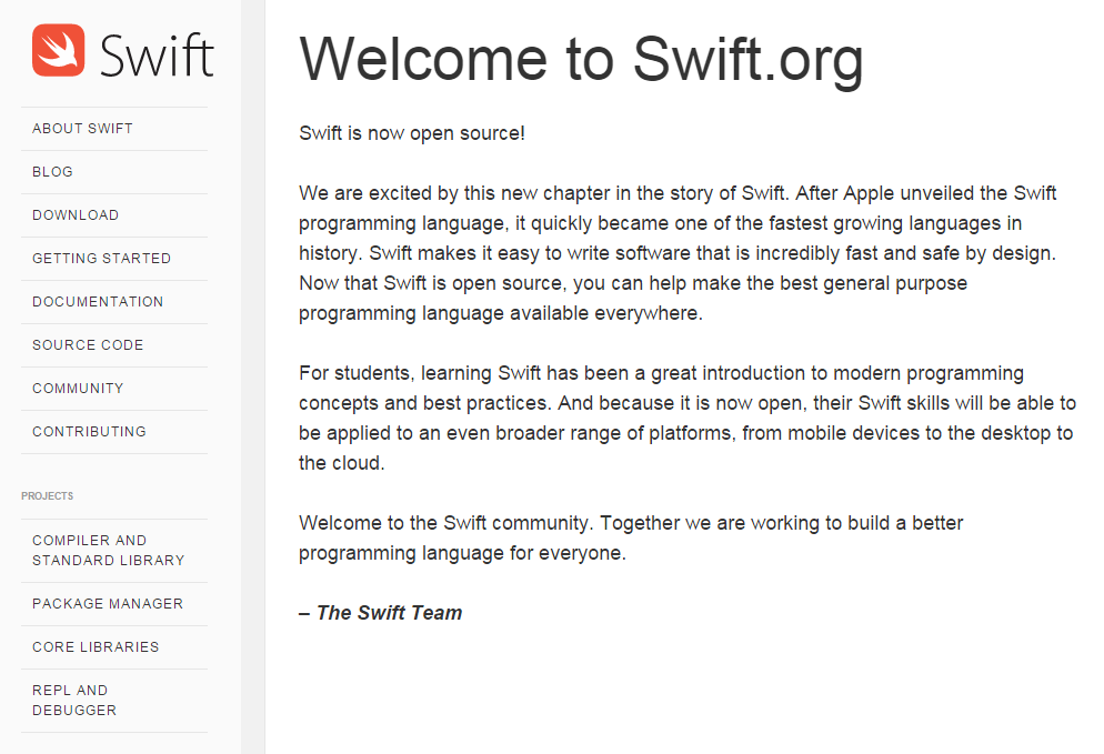 Apple officially open sources the Swift programming language compiler ...