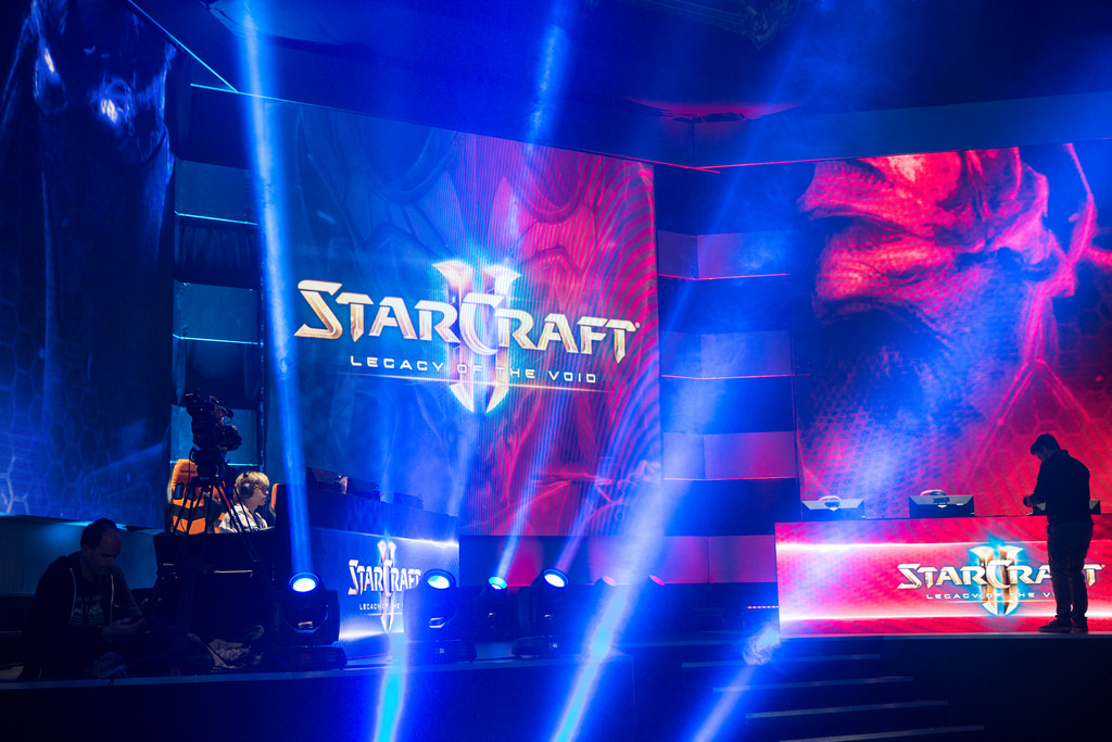 starcraft 2 esports stage