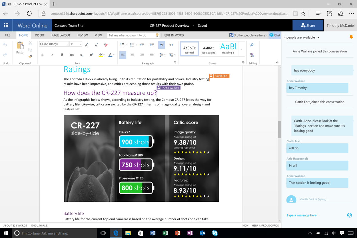 Microsoft's Office Online gets real-time chat capabilities - SiliconANGLE