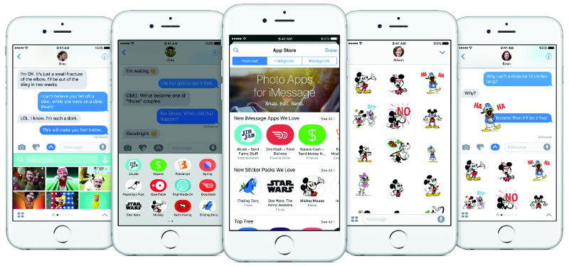 Ios 10 Imessage Features Full Screen Animation Stickers Quick Reactions Apps More Siliconangle