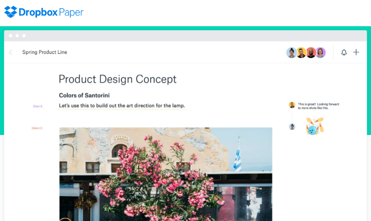 dropbox paper beta