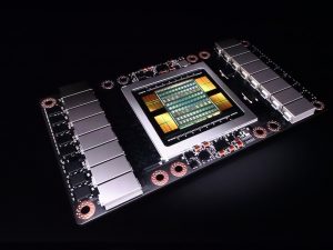 Nvidia's V100 GPU chip (Photo: Nvidia)