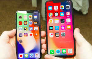 2018 iPhone X and iPhone X Plus mockups from Benjamin Geskin