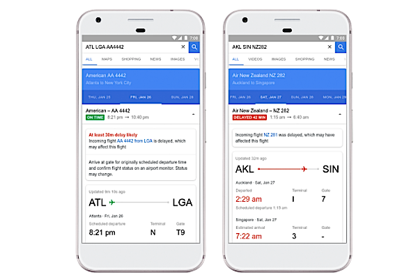 Google Flights update uses machine learning to predict potential flight