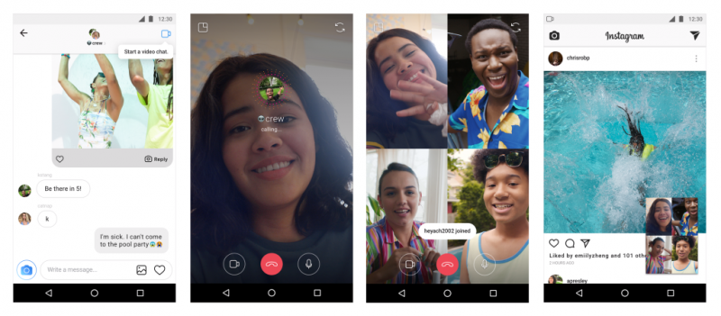 Instagram adds group video messaging as user engagement continues to ...