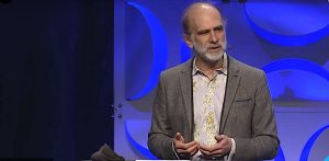 Security expert Bruce Schneier (Photo: RSA Conference/livestream)