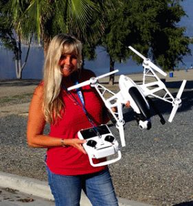 Drone pilot Desiree Ekstein: "Everything I do is so exciting"