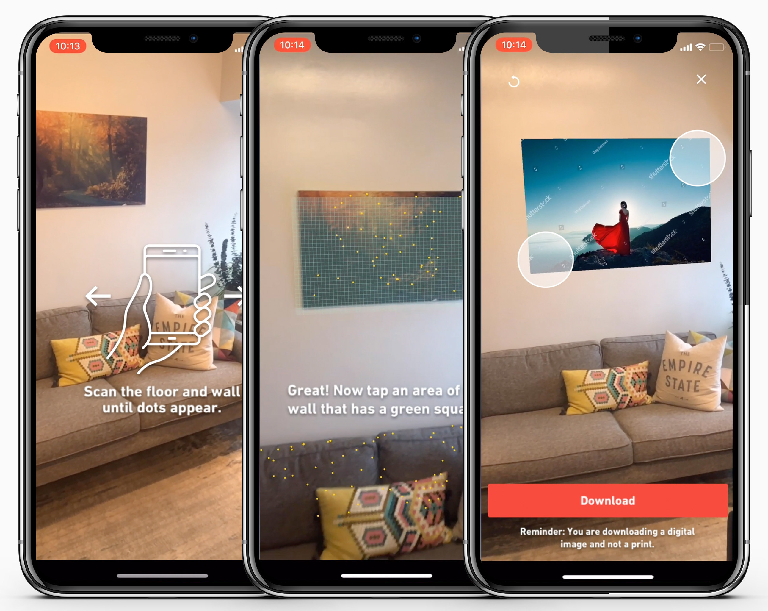 Shutterstock Launches A View In Room Augmented Reality Feature For Shutterstock Launches A View In Room Augmented Reality Feature For