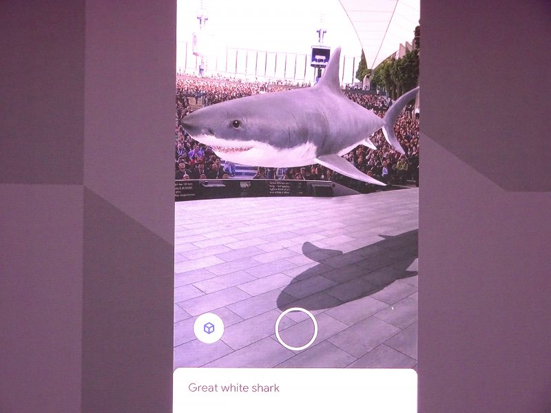 Google debuted the ability to get 3-D results with augmented-reality capability in search.