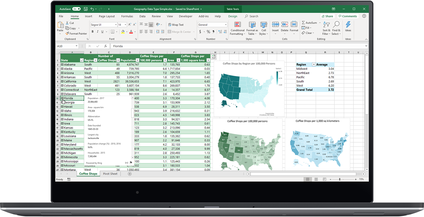 Региональные настройки excel 365