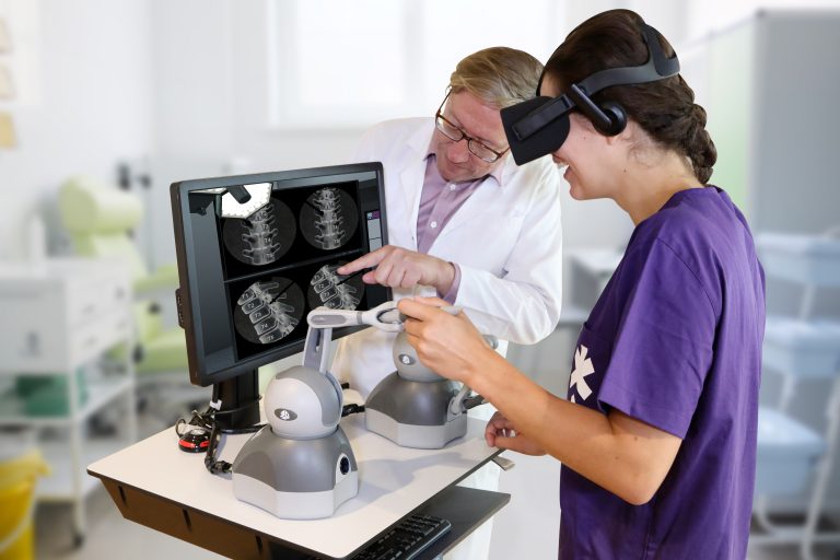 Driving fundamental change in the world of medical training with virtual reality surgical simulations - featuring haptic feedback, plus real-time assessment on compact, low-cost hardware