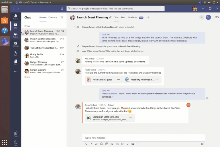 can you video chat on microsoft teams app