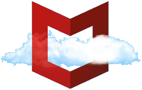 mcafee logo vector