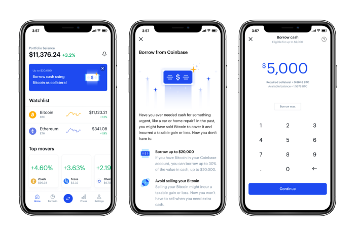 coinbase loan