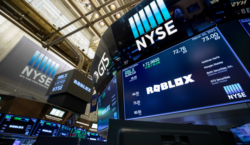 Roblox goes public on New York Stock Exchange, valued at almost