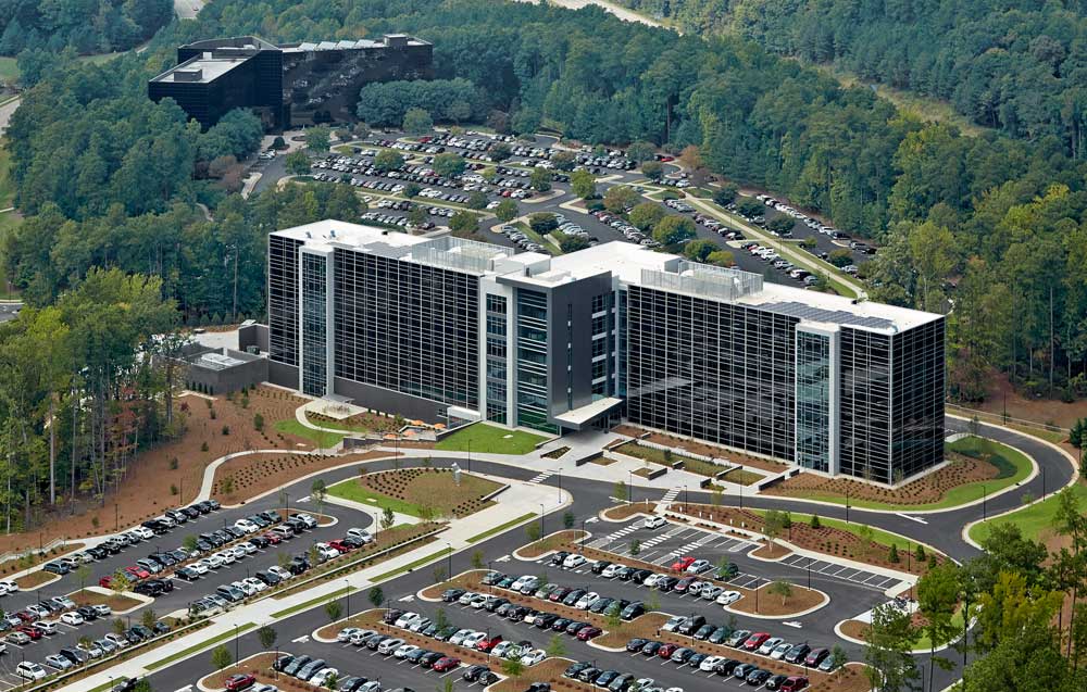 SAS Institute Valuation: SAS Headquarters Aerial View