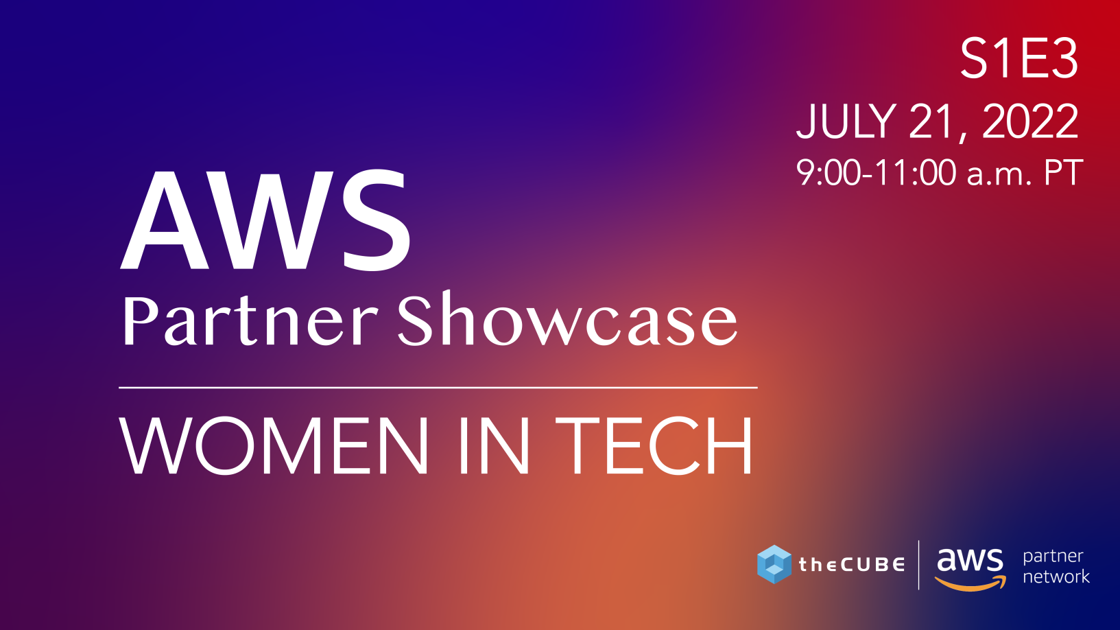 What to expect during AWS Partner Showcase: Join theCUBE July 21 ...