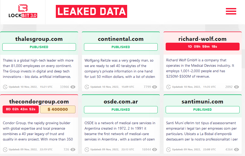 LockBit Releases Thales Group Documents - BankInfoSecurity