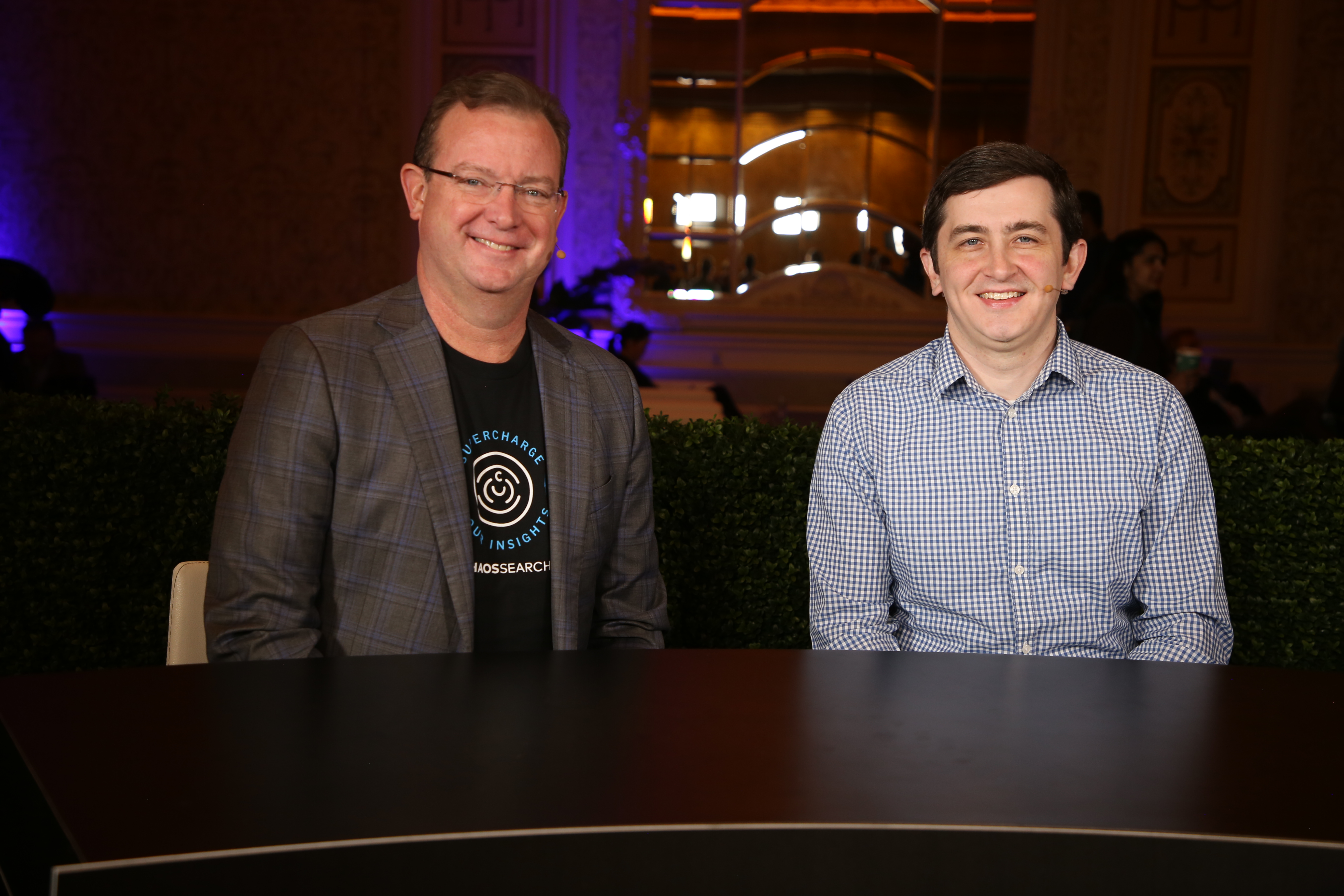 Kevin Miller and Ed Walsh at the AWS re:Invent 2022 Global Startup Program S2 E5 2022