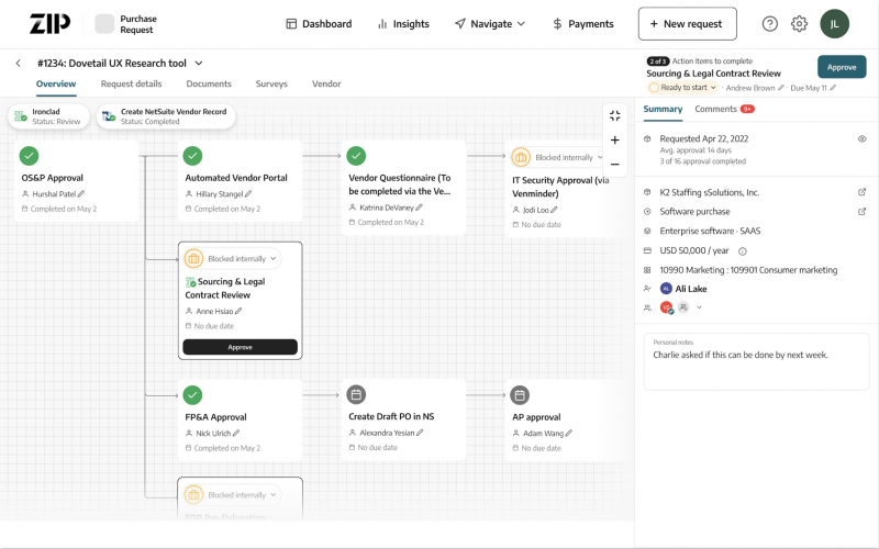 Zip brushes up user interface of its procurement platform - SiliconANGLE