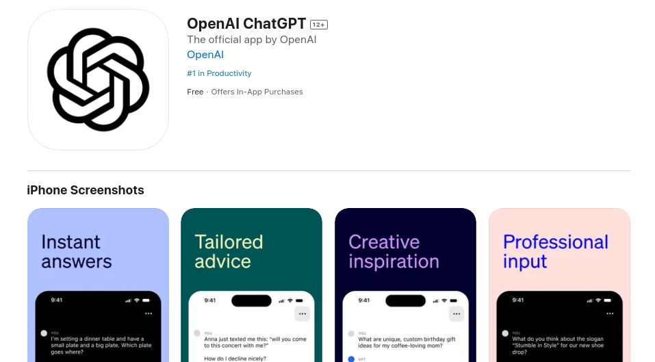 OpenAI meluncurkan aplikasi ChatGPT untuk iOS, dengan versi Android segera hadir