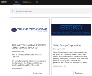 Japanese watchmaker Seiko struck by BlackCat ALPHV ransomware