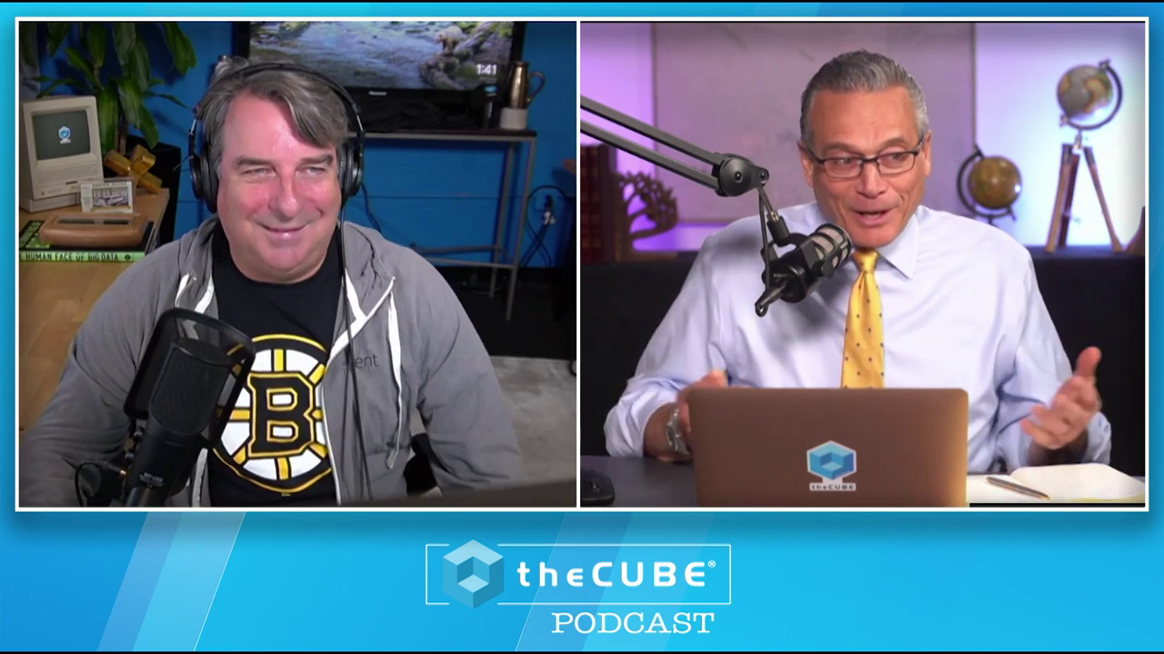 Dave Vellante and John Furrier, theCUBE Podcast Episode 34, 20 Oct 2023