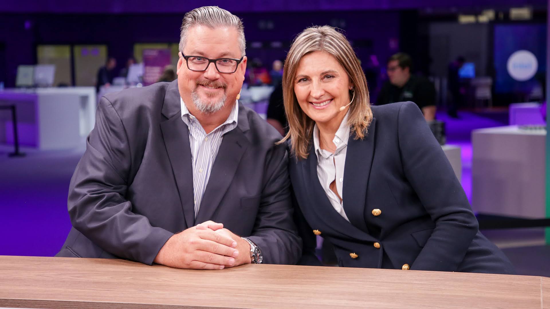 Bryan Thompson and Valerie Da Fonseca, HPE Discover Barcelona, 2023