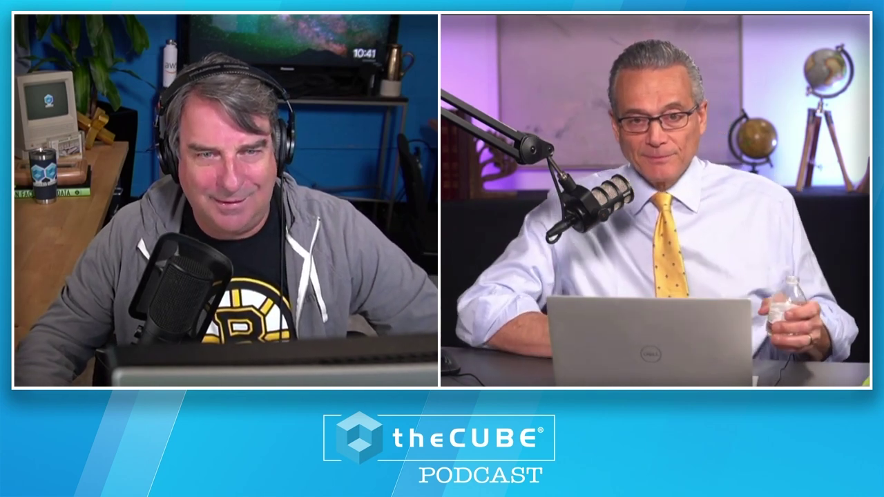 John Furrier and Dave Vellante, theCUBE Podcast, November 3 2023