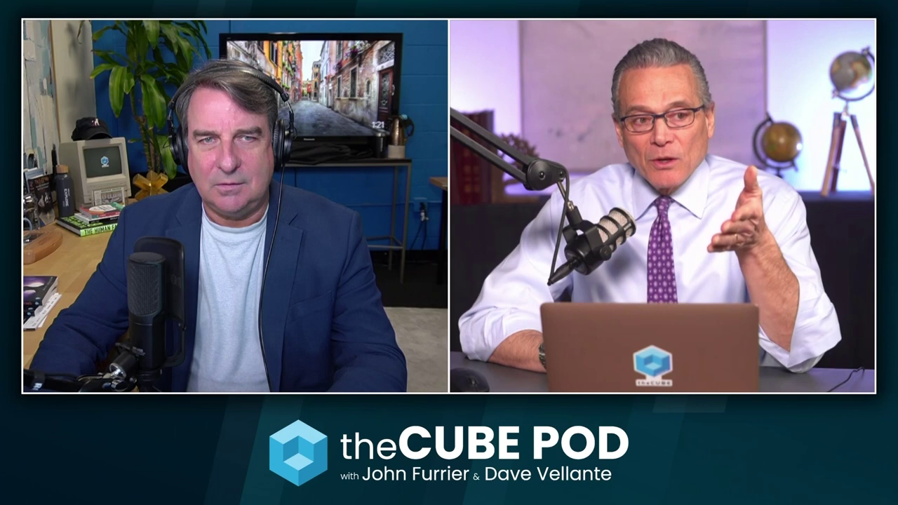 Dave Vellante and John Furrier, theCUBE Podcast Episode 43, 12 Jan 2023