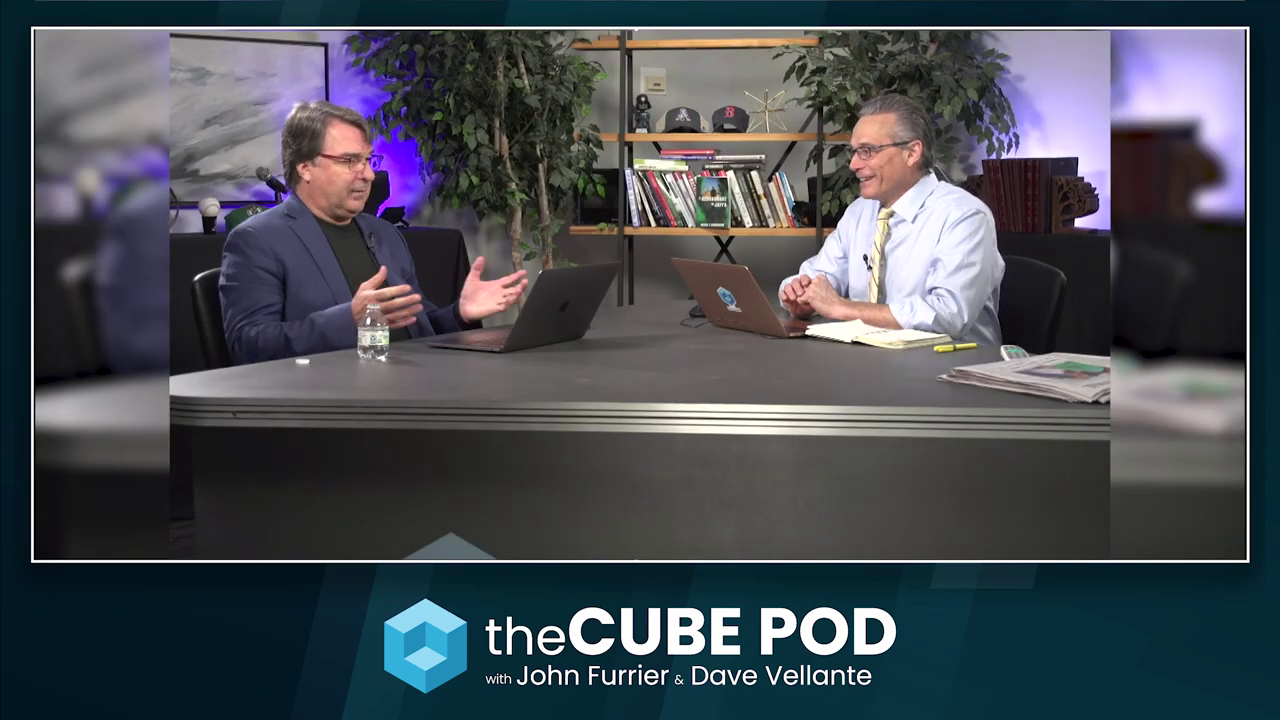 Dave Vellante and John Furrier, theCUBE Podcast Episode 44, 19 Jan 2023