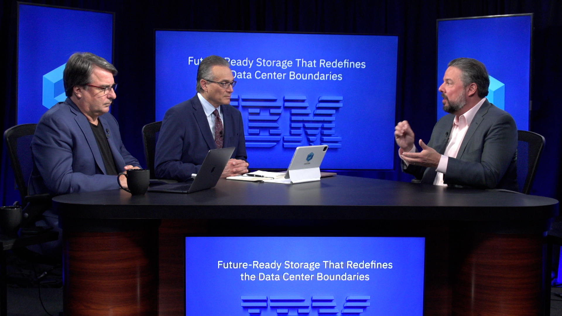 TheCUBE Research analyst talk about AI-driven innovation during the roundtable at the “IBM Future-ready Storage” event.