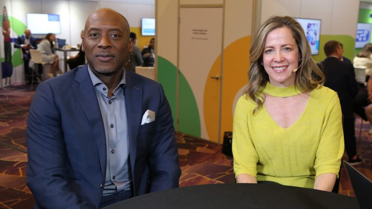 Reggie Townsend, vice president of data ethics at SAS Institute, and Miriam Vogel, oresident and chief executive officer of EqualAI, talk with theCUBE about AI. National AI Advisory Committee