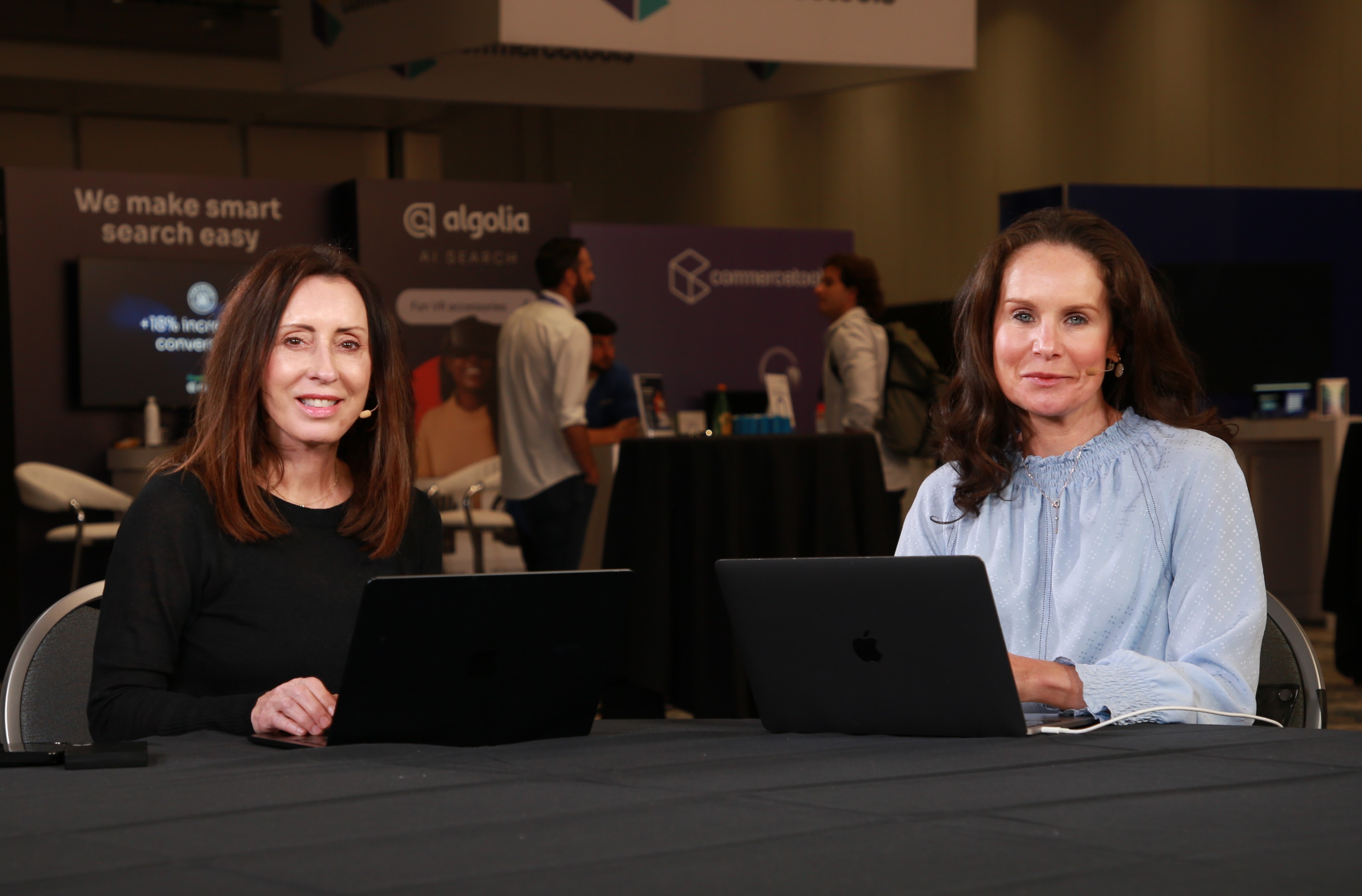 TheCUBE’s Shelly Kramer and Rebecca Knight talk about trust and simplicity during the keynote analysis at commercetools Elevate 2024